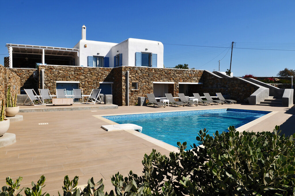 Mykonos Luxury Villa holiday with sun and sea , supper urlaub in griechenland