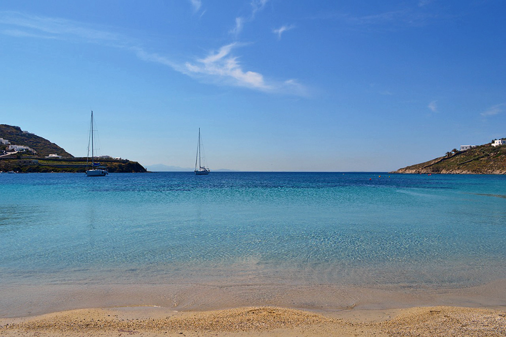 Mykonos Beaches the pebbles collection